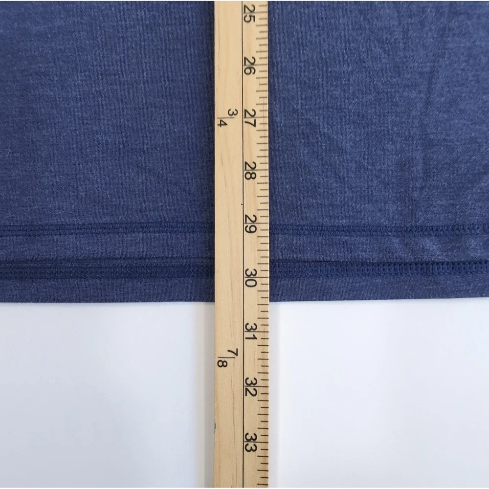 Carhartt Force Polo Shirt Mens 2XL Blue Heather Short Sleeve Pocket Work Golf